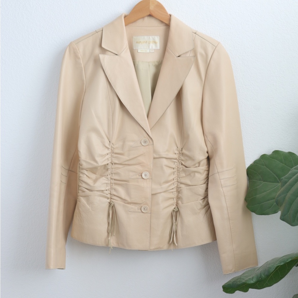 Margaret Godfrey Sophisticated Beige Women's Blazer